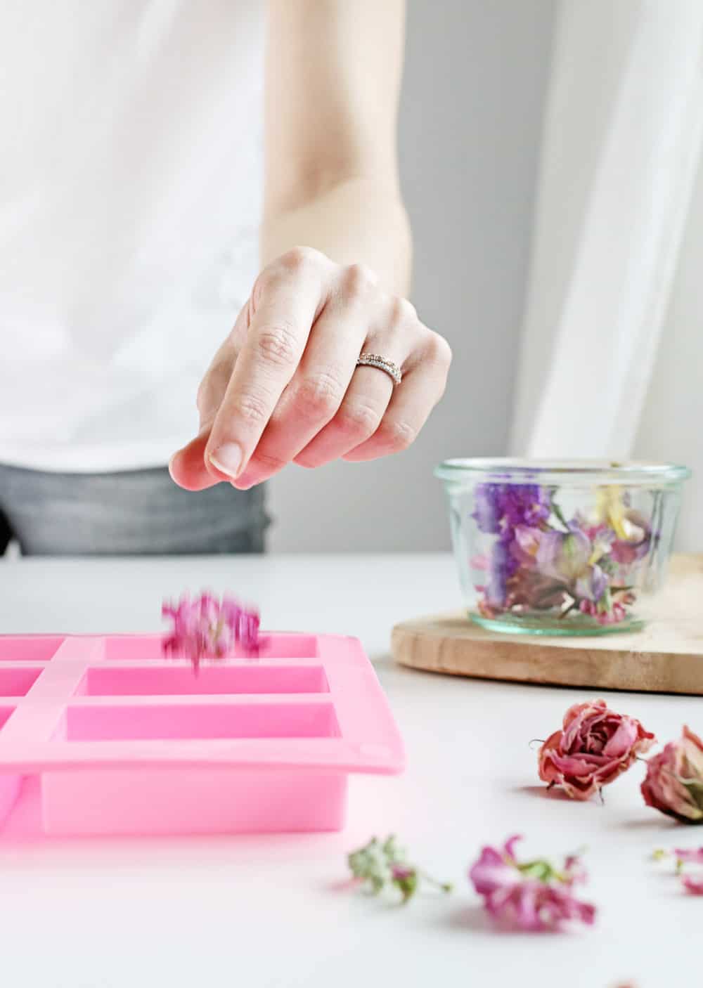 These DIY Flower Petal Soaps Are the Perfect Mother's Day Gift