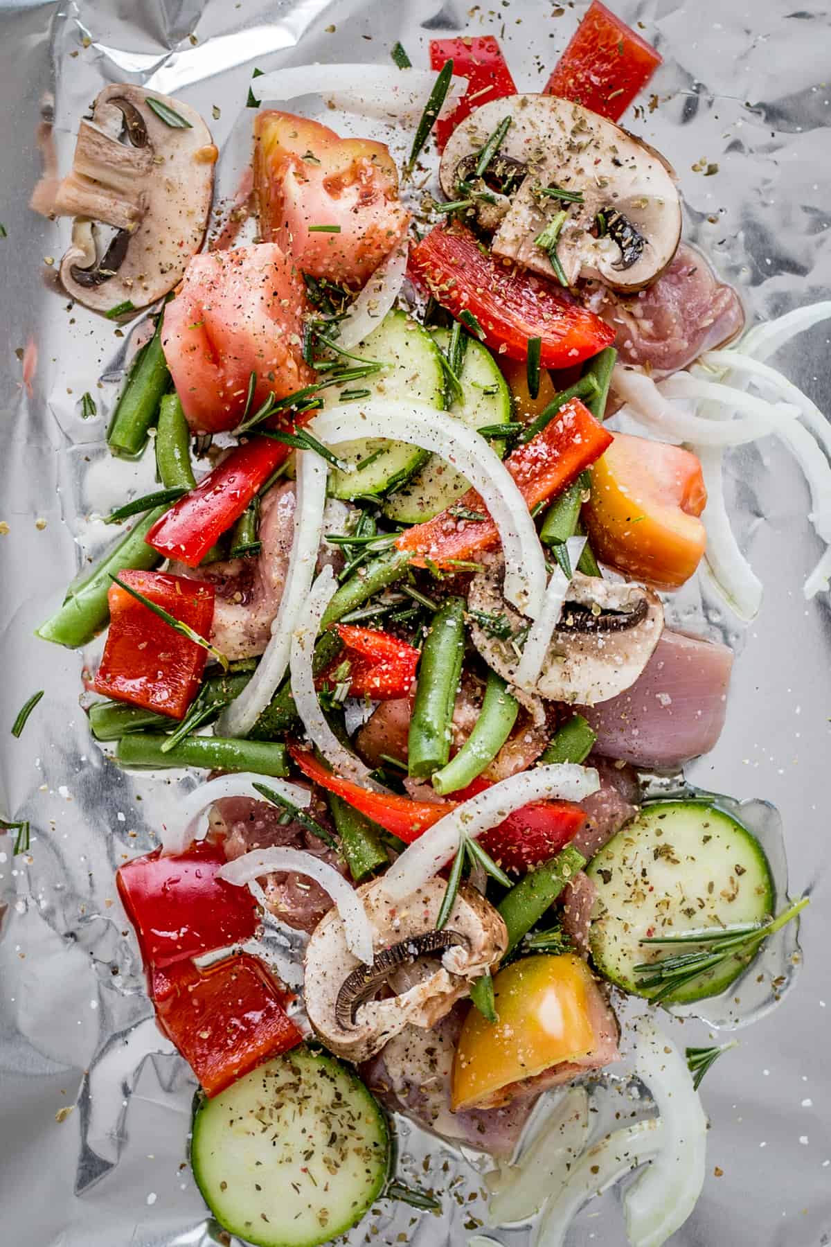 Italian Chicken And Veggie Foil Packets From Easy Keto Dinners Hello Glow