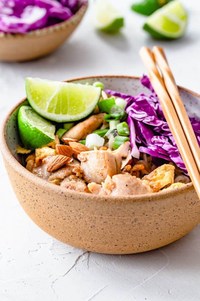 Keto Pad Thai + The Trick to Making Shirataki Noodles Appetizing