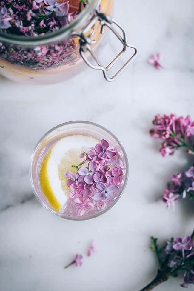 Celebrate the Weekend with a Fizzy Lilac, Ginger and Citrus Cordial