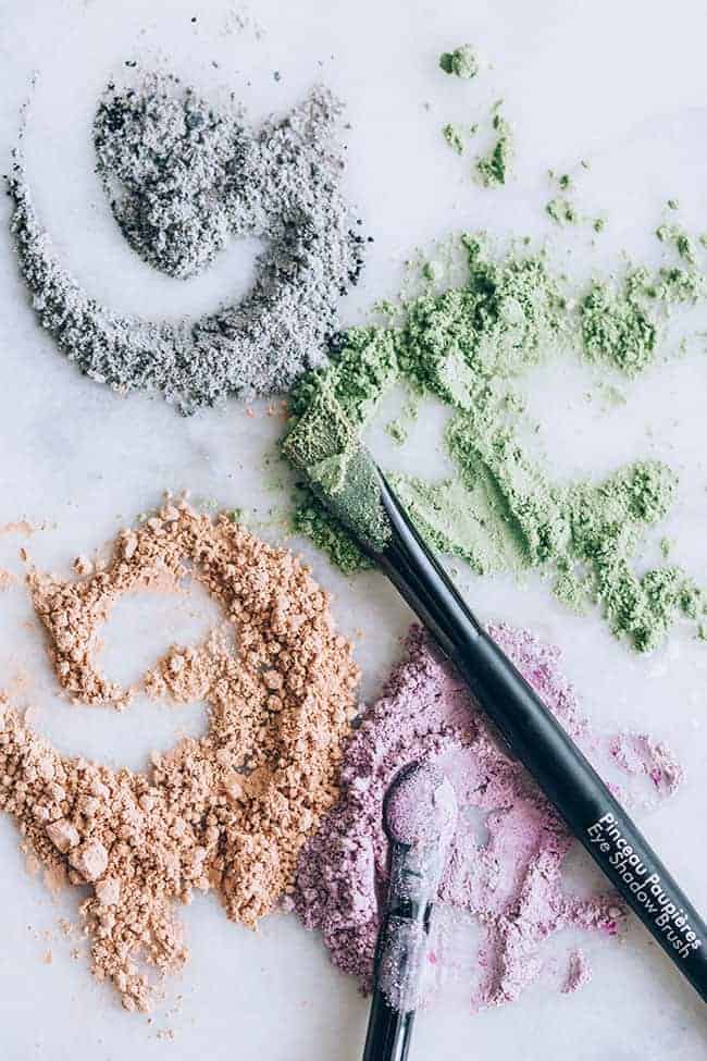 DIY Mineral Clay Eye shadow