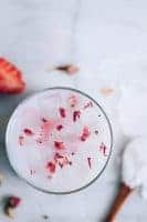 Pearl Powder Strawberry Latte