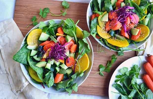 Cleansing Spring Salad Recipe from Daily Burn