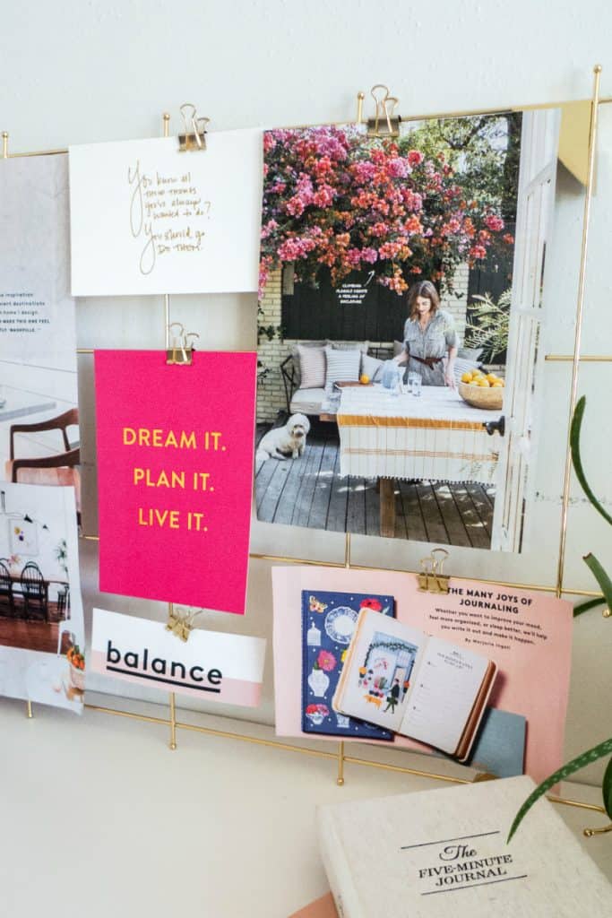 How To Create Your Own Vision Board