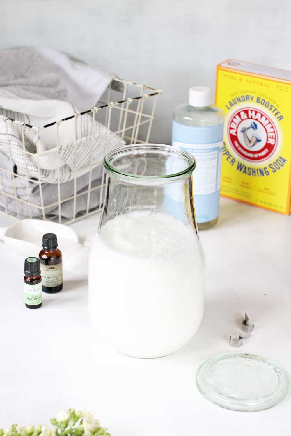 A Completely Natural Liquid Laundry Detergent You Can Make Yourself