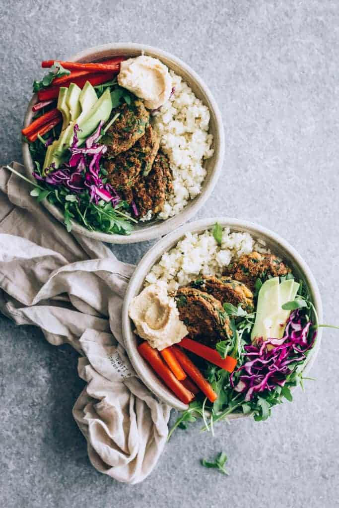 These Cauliflower Falafel Power Bowls Are Perfect for Meal Prep