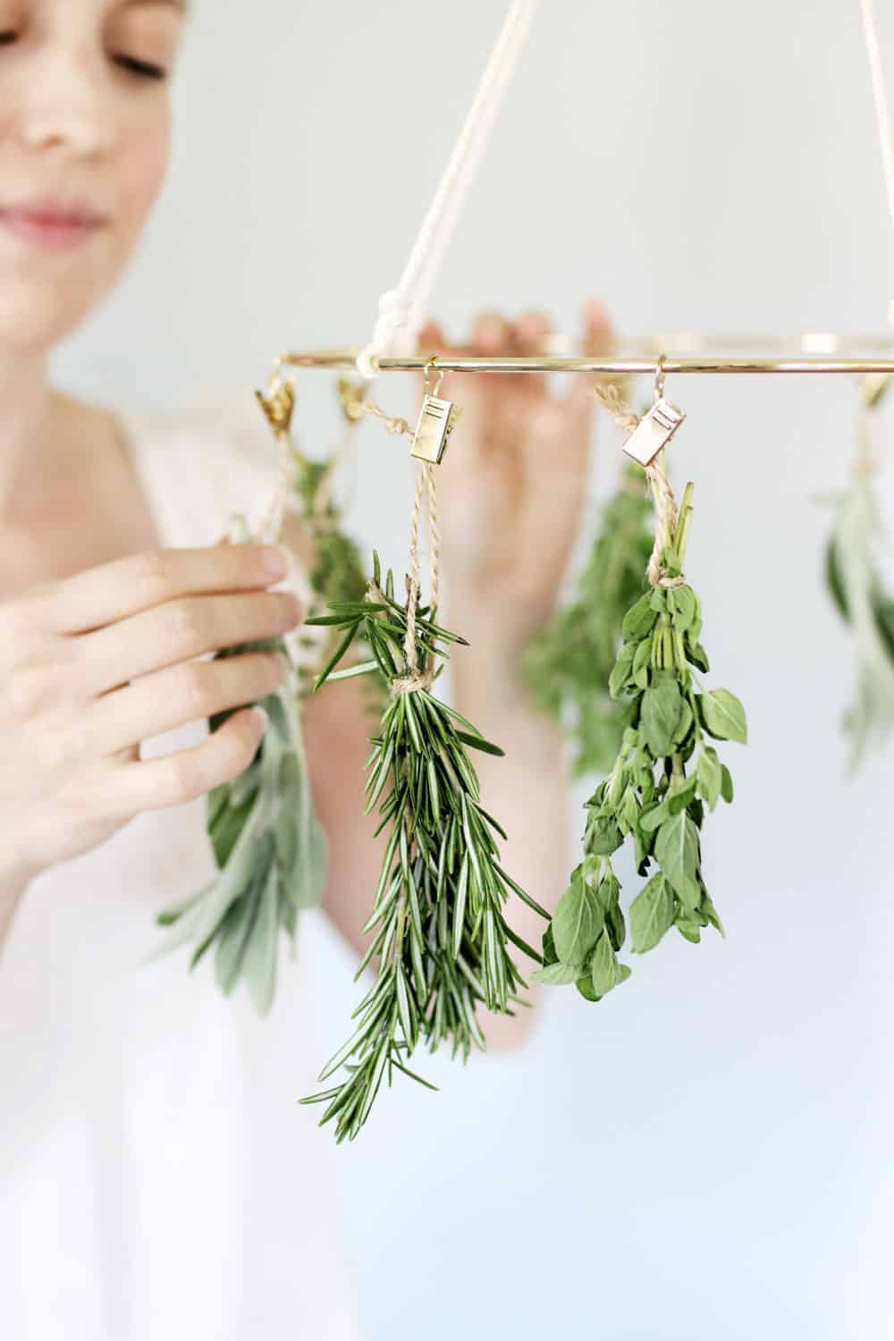 This DIY Herb Drying Rack Is the Kitchen Accessory You Didn't Know You  Needed