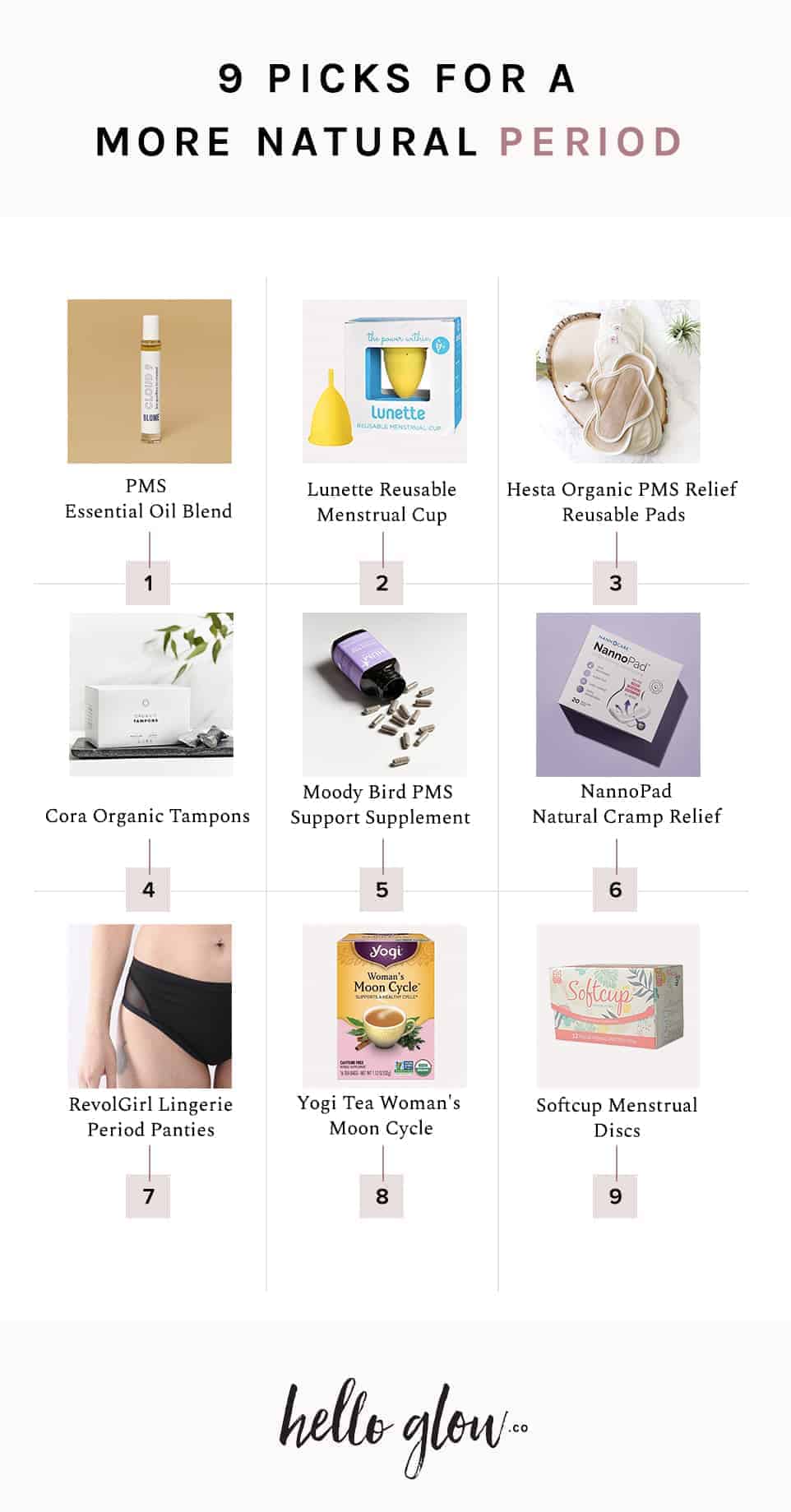 natural menstruation products
