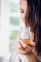 Hot oil hair treatment