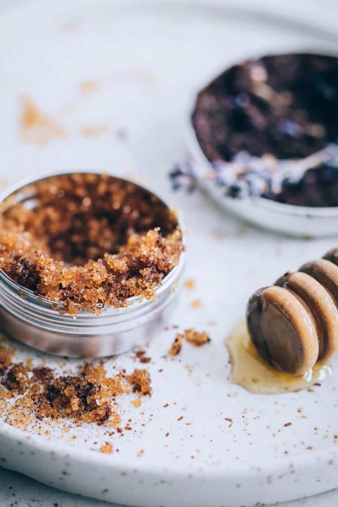 How to make a lip scrub recipe