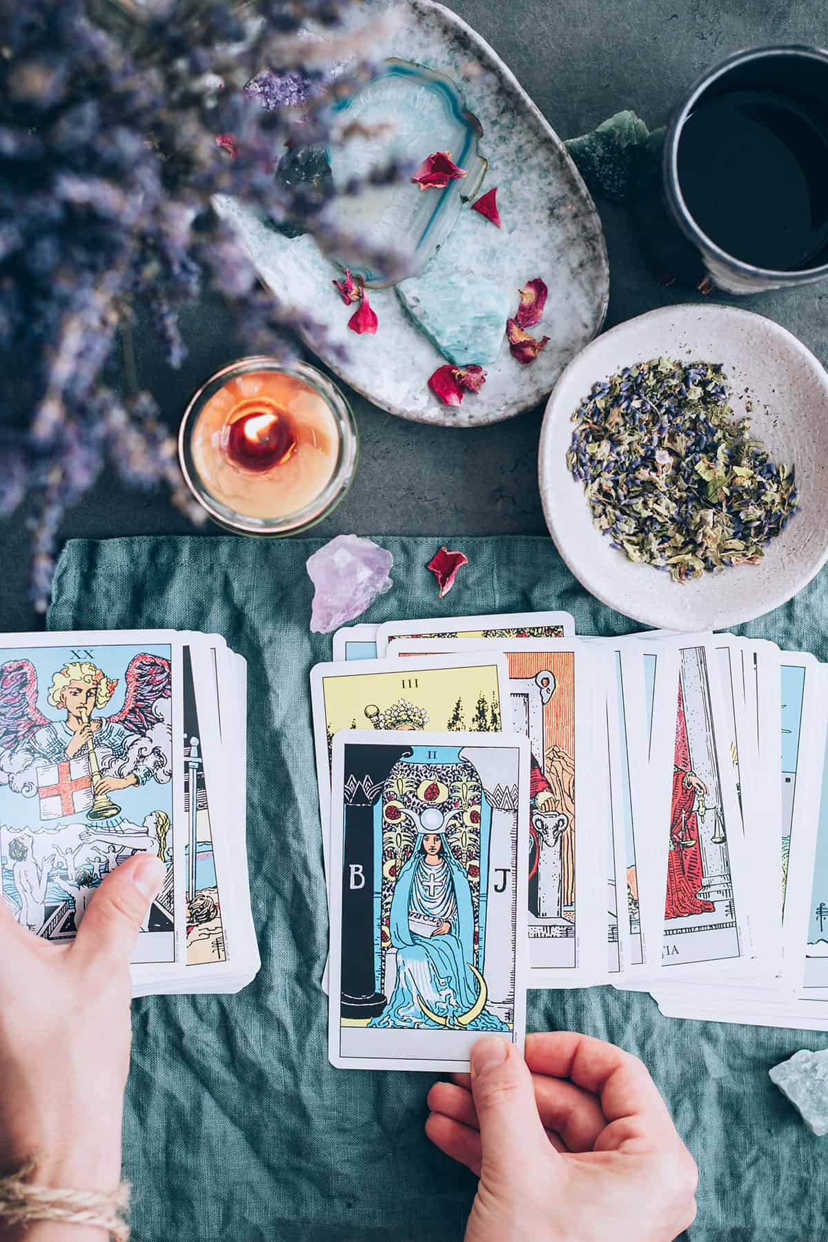 Do a tarot spread | Summer Solstice Rituals