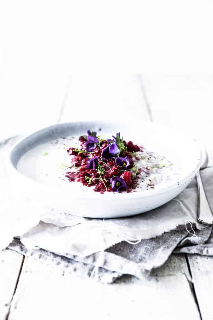 Buckwheat Basil Seed Porridge from Swoon Food