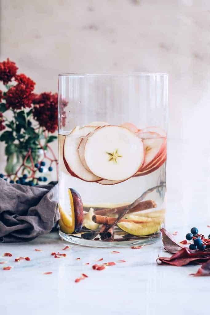 Apple Cinnamon Infused Water