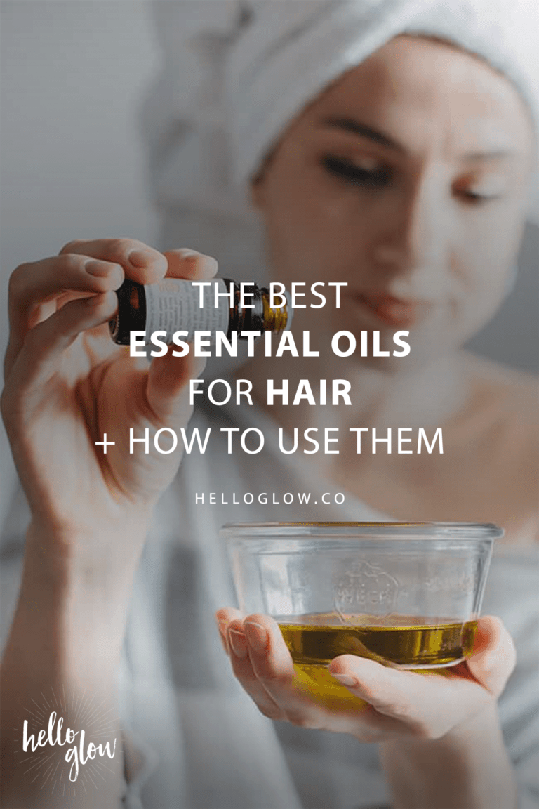 The Best Essential Oils for Every Hair Type + How to Use Them | Hello Glow