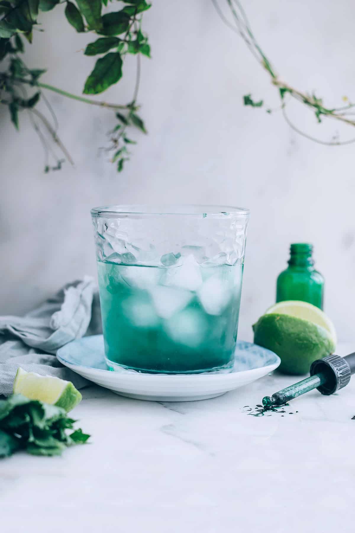 Detox Limeade + The Benefits of Adding Chlorophyll to Your Diet