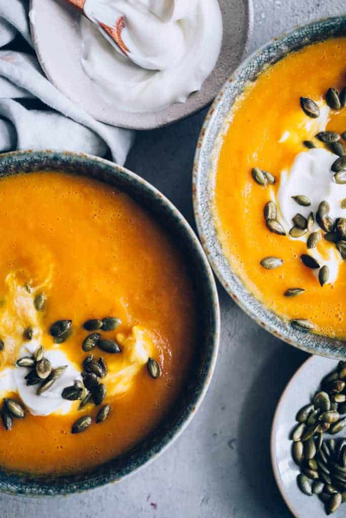 A Keto Curried Pumpkin Soup for Chilly Winter Evenings