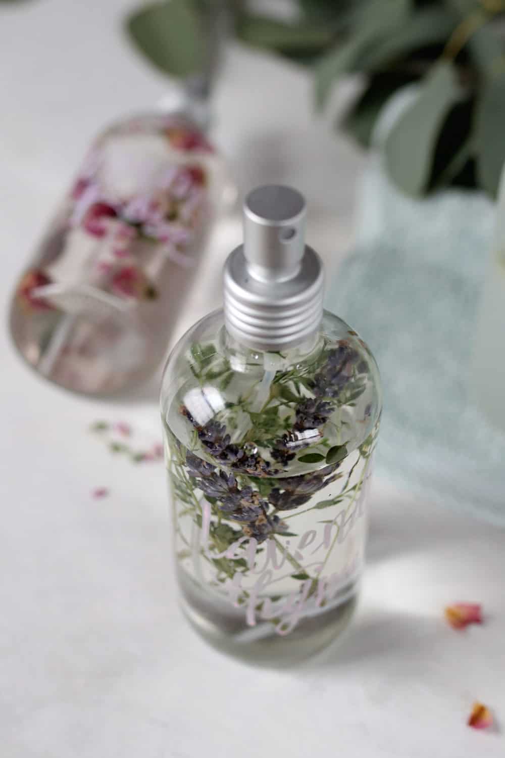 Refresh Your Shower Routine with Homemade Lavender + Eucalyptus Shower