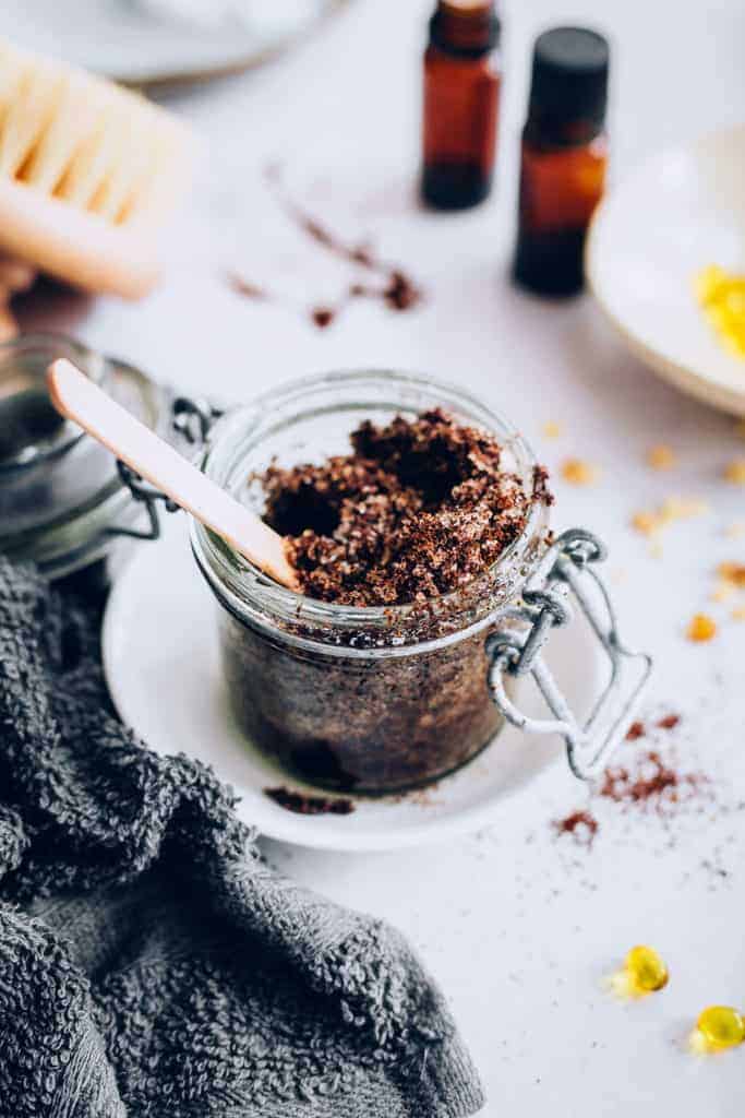 Coffee scrub diy recipe