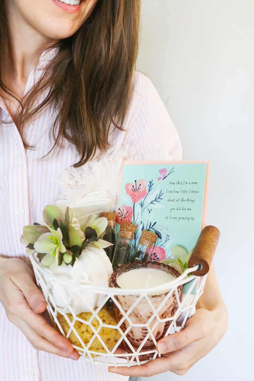 How To Make A Mother's Day Self Care Gift Basket | Hello Glow