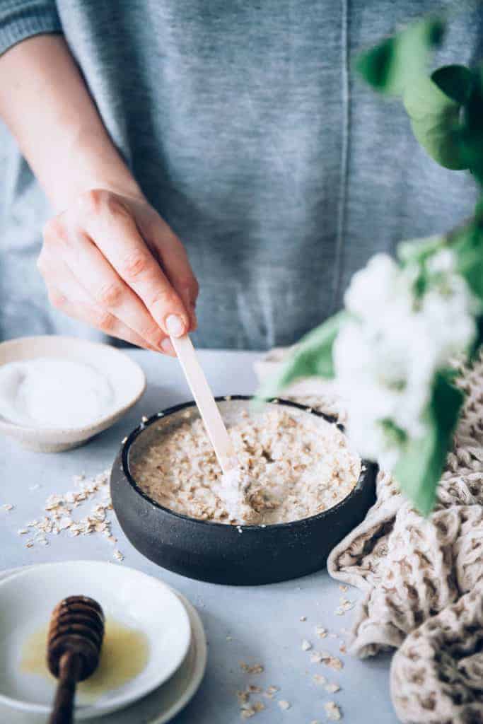 skin calming face mask