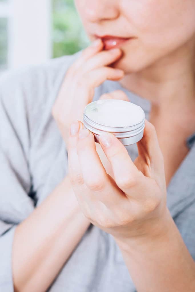 Homemade Lip Balm and Scrub for Chapped Lips