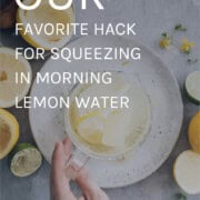 The Benefits of Lemon Water