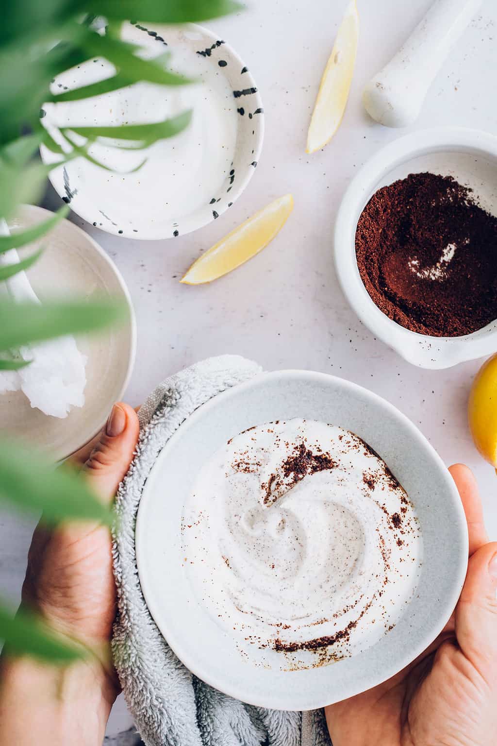 Coffee Yogurt Face Mask