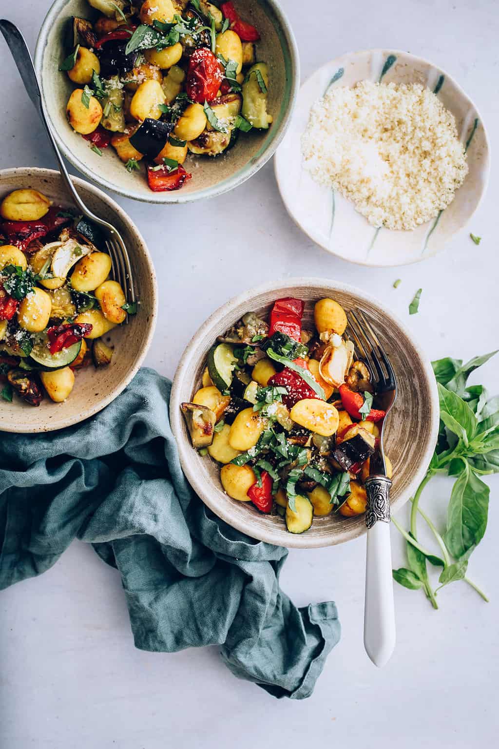 Sheet Pan Ratatouille with Crispy Gnocchi