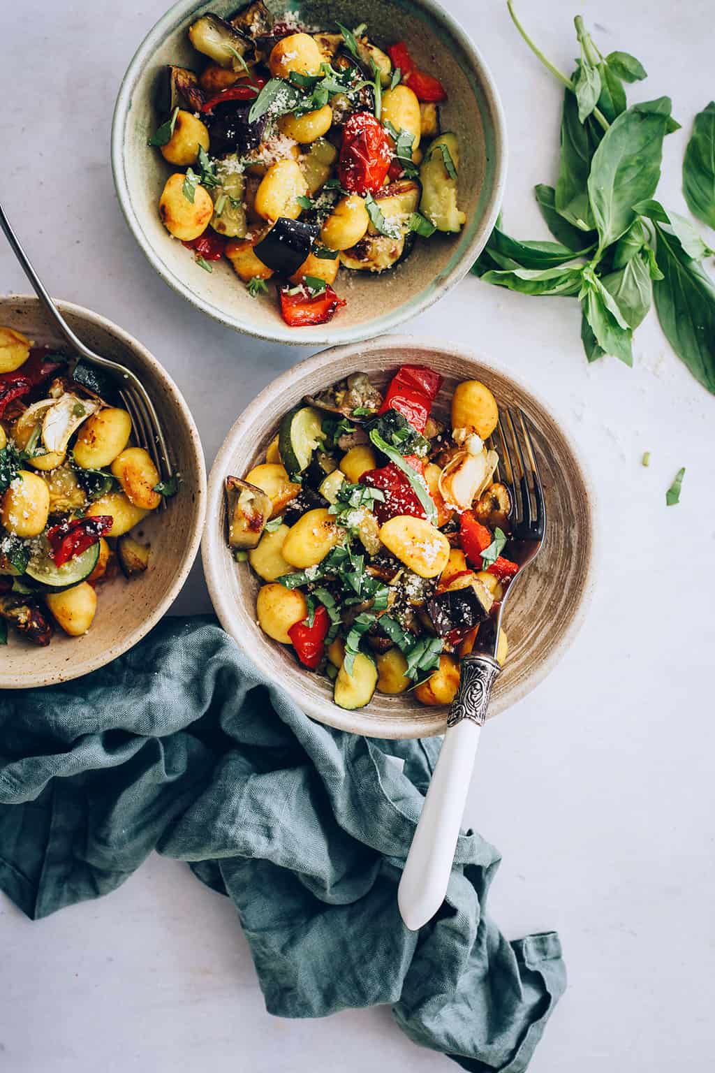 Sheet Pan Ratatouille with Crispy Gnocchi