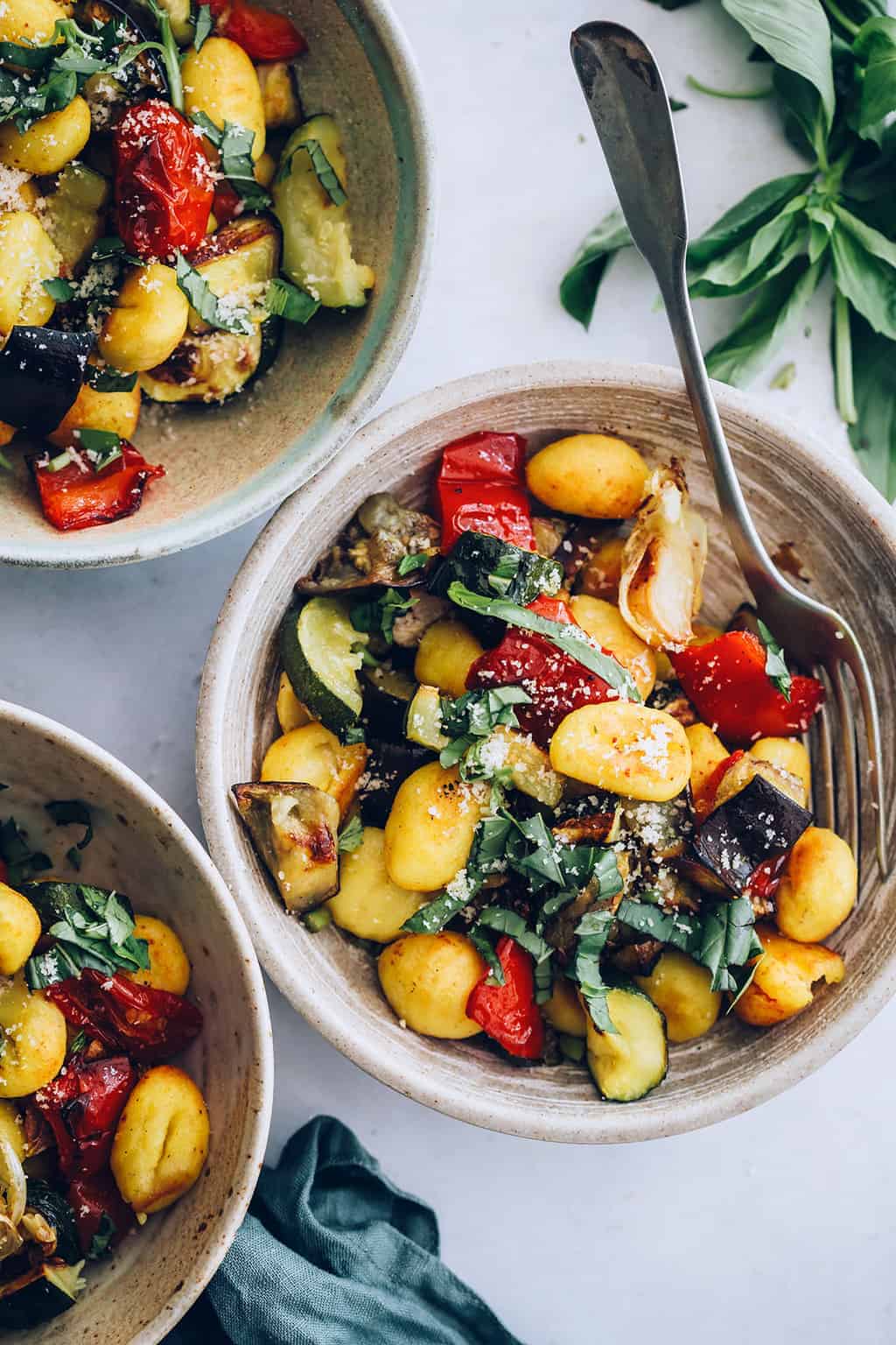 Sheet Pan Ratatouille with Crispy Gnocchi