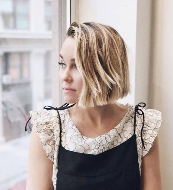 Lauren Conrad Blunt Bob