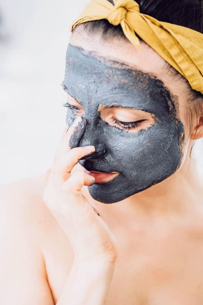 activated charcoal face mask