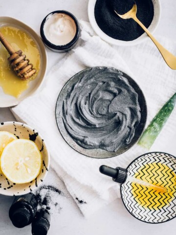 Charcoal Face Mask Recipes