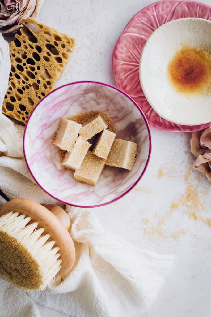 Maple and Brown Sugar Scrub Cubes