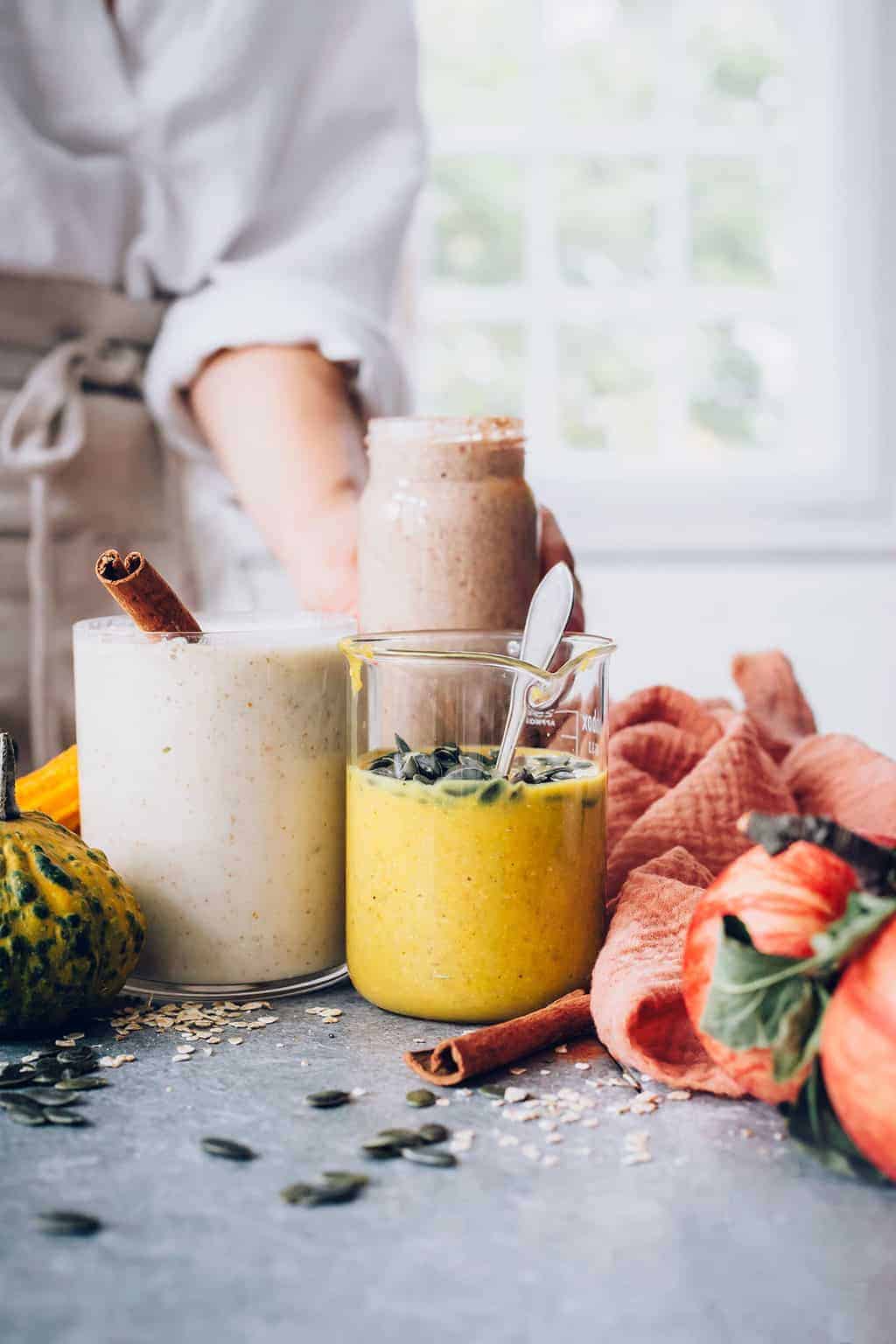 Pumpkin Smoothie + more fall smoothies