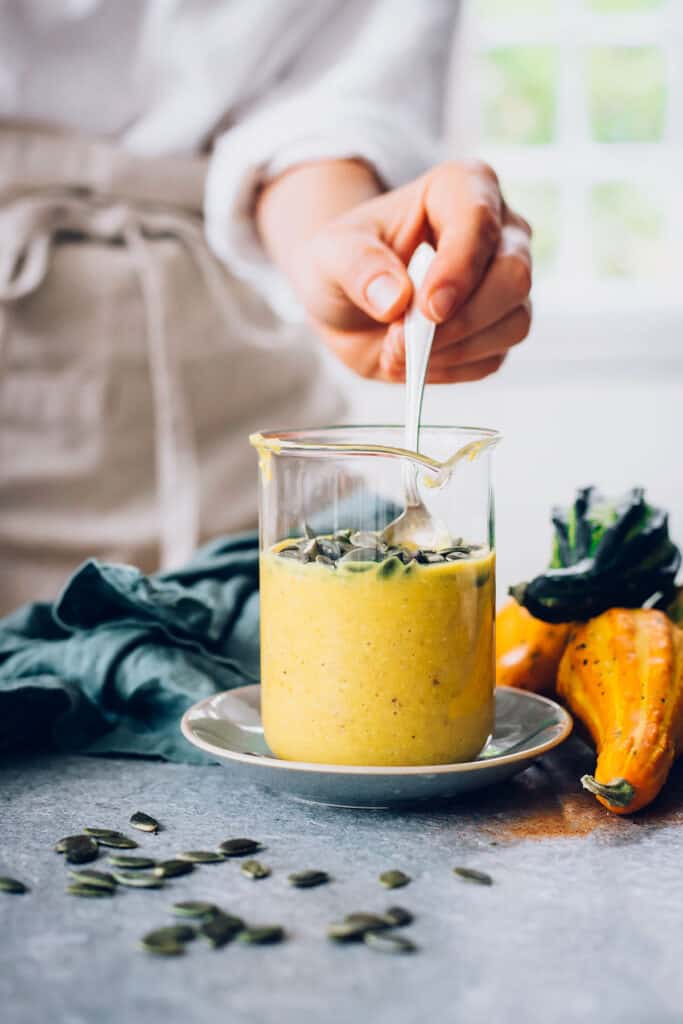 Pumpkin Seed Smoothie | 3 Fall Smoothie Recipes