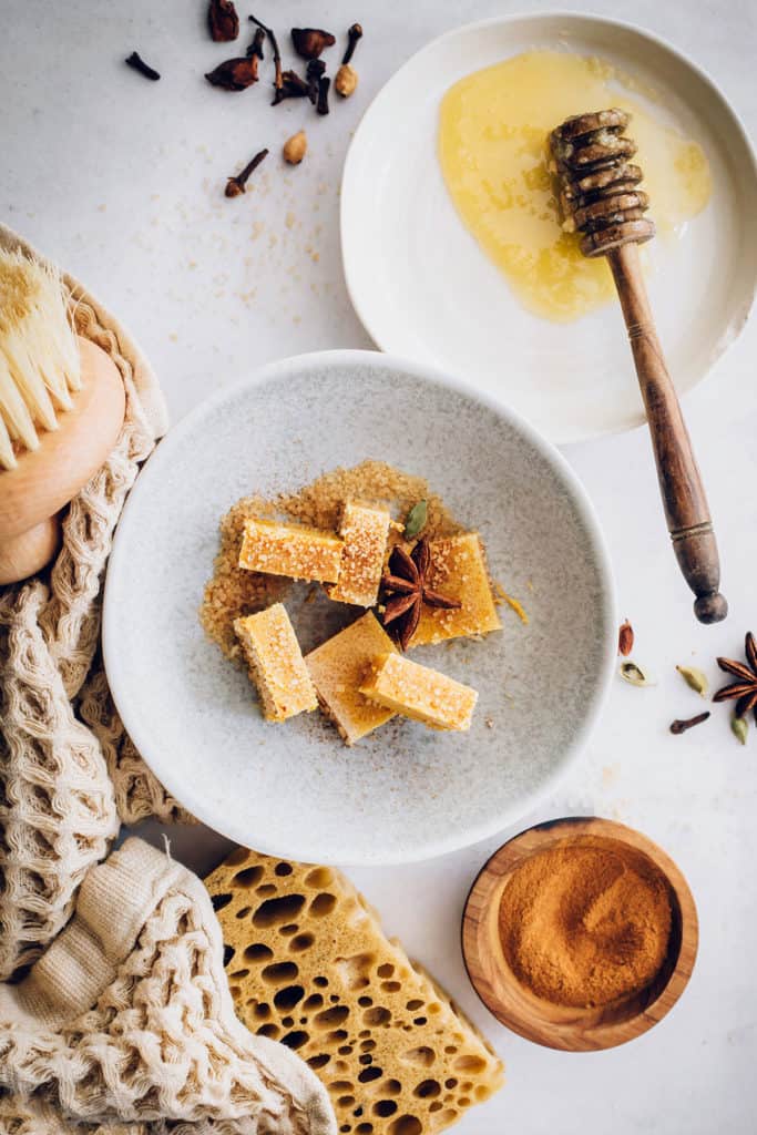 Pumpkin spice sugar cubes