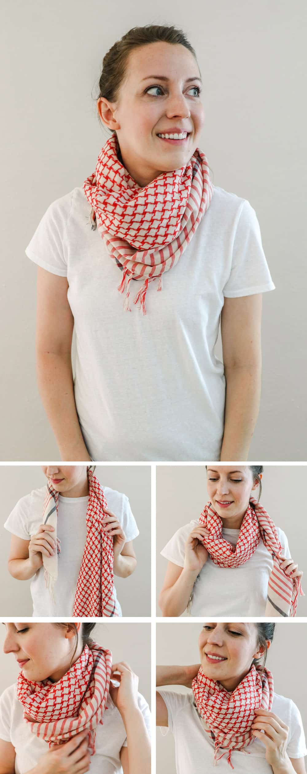 20 ways to wear a scarf + how-to tips