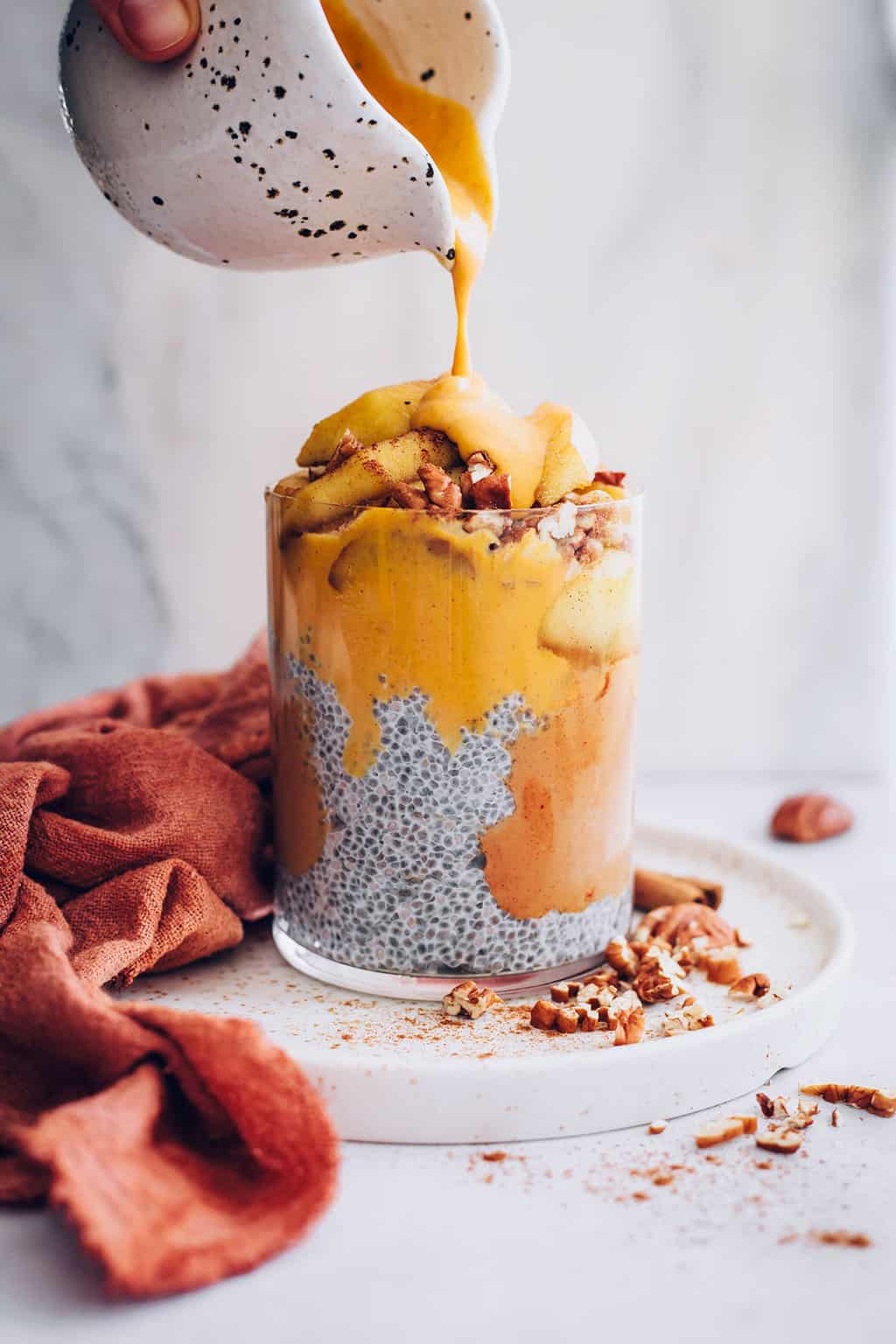 Pumpkin Chia Seed Pudding - The Natural Nurturer