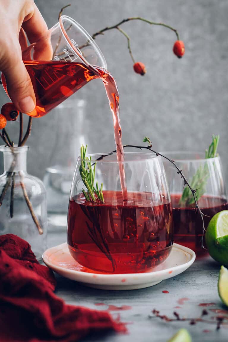 Vodka Blush Recipe (aka Rosemary's Baby Cocktail) Hello Glow
