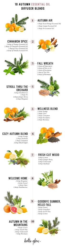 25 Fall Essential Oil Blends To Make Your House Smell Amazing | Hello Glow