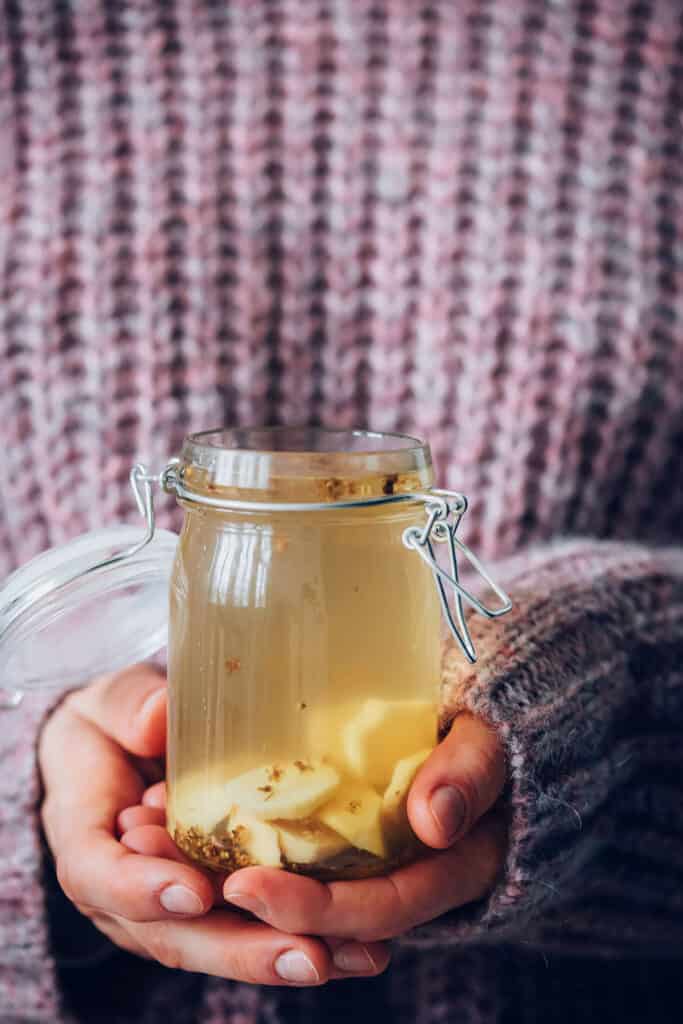 Homemade Ginger Tea + The Health Benefits of Ginger