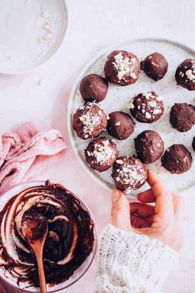 Nutella Truffles with Frangelico