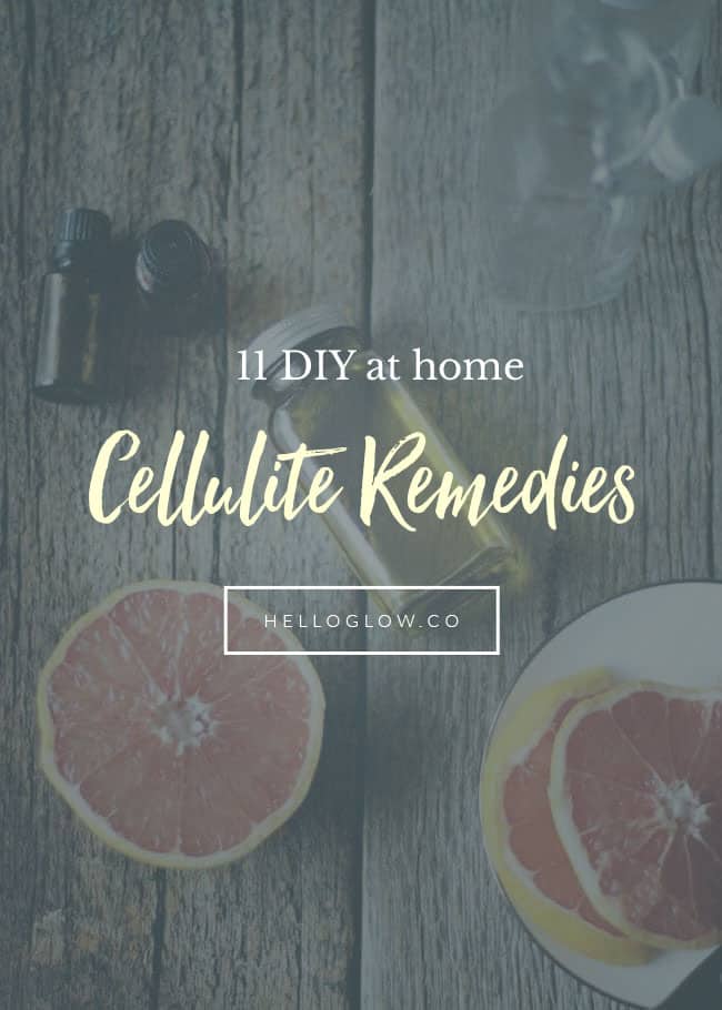 9 At-Home DIY Cellulite Remedies