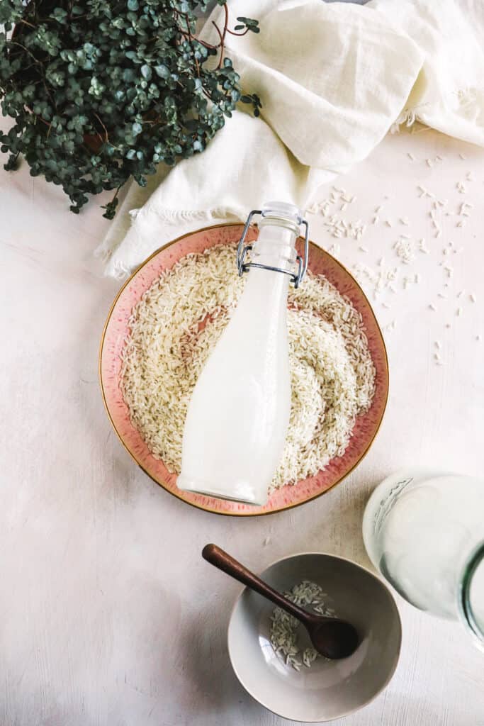 Want Stronger Strands? Try Using Rice Water on Your Hair