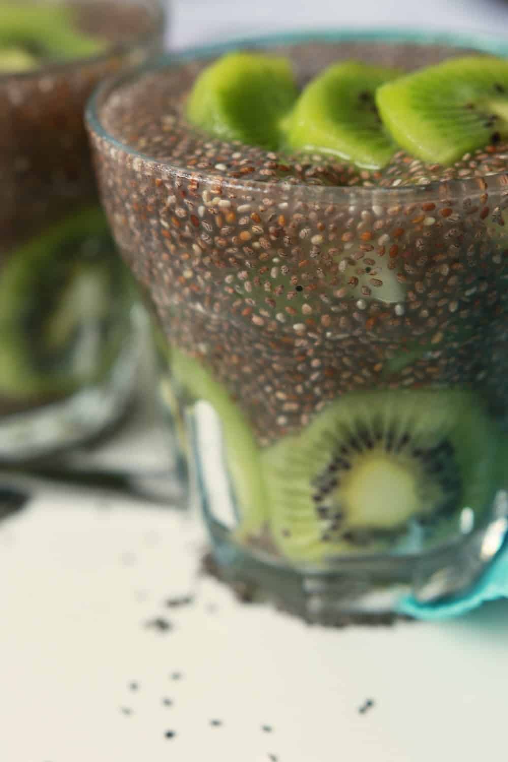 Kiwi Chia Seed Cooler from Gluten Free Made Easy