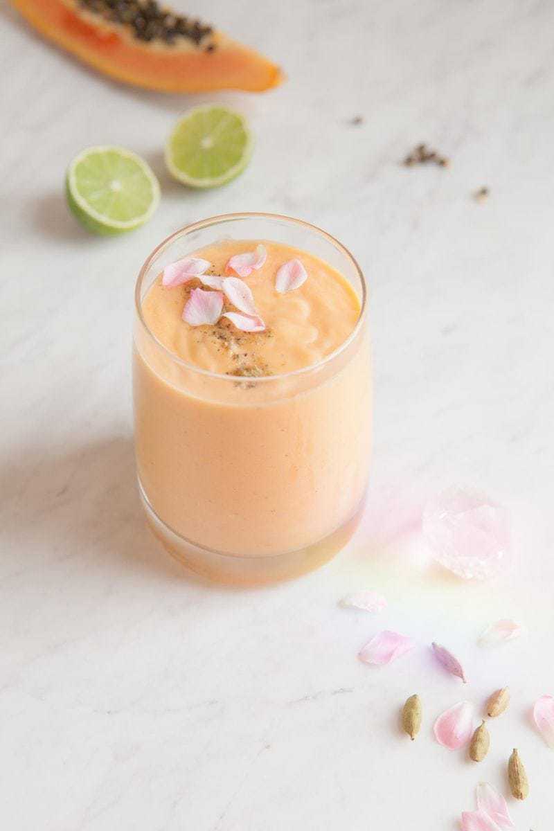 Dairy Free Papaya Lassi from Ascension Kitchen