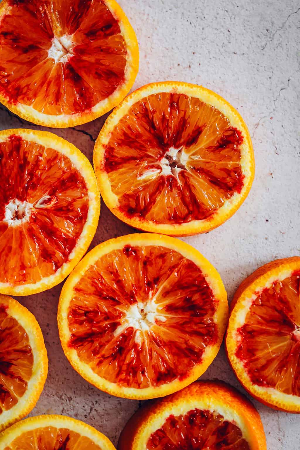 Blood Oranges Sliced