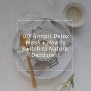 Armpit detox mask