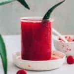 Raspberry Aloe Water